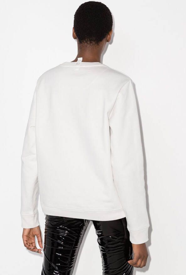 Marc Jacobs Sweater met geborduurd logo Wit