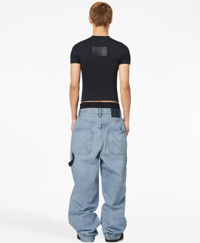 Marc Jacobs Wetsuit T-shirt met logoprint Zwart