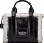 Marc Jacobs The Crinkle Leather Tote kleine shopper Zwart - Thumbnail 2