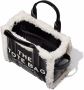 Marc Jacobs The Crinkle Leather Tote kleine shopper Zwart - Thumbnail 4