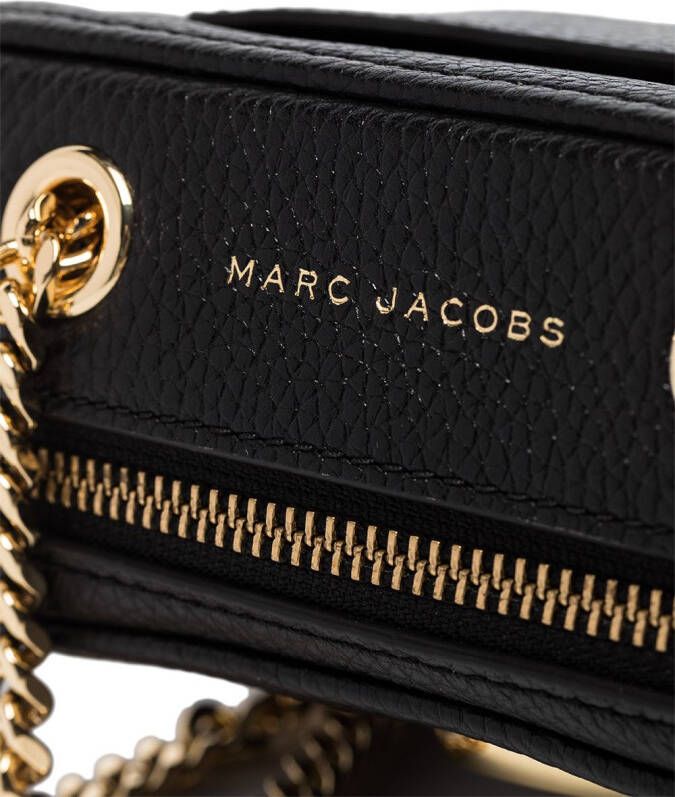 Marc Jacobs The Glam Shot 17 leren tas Zwart