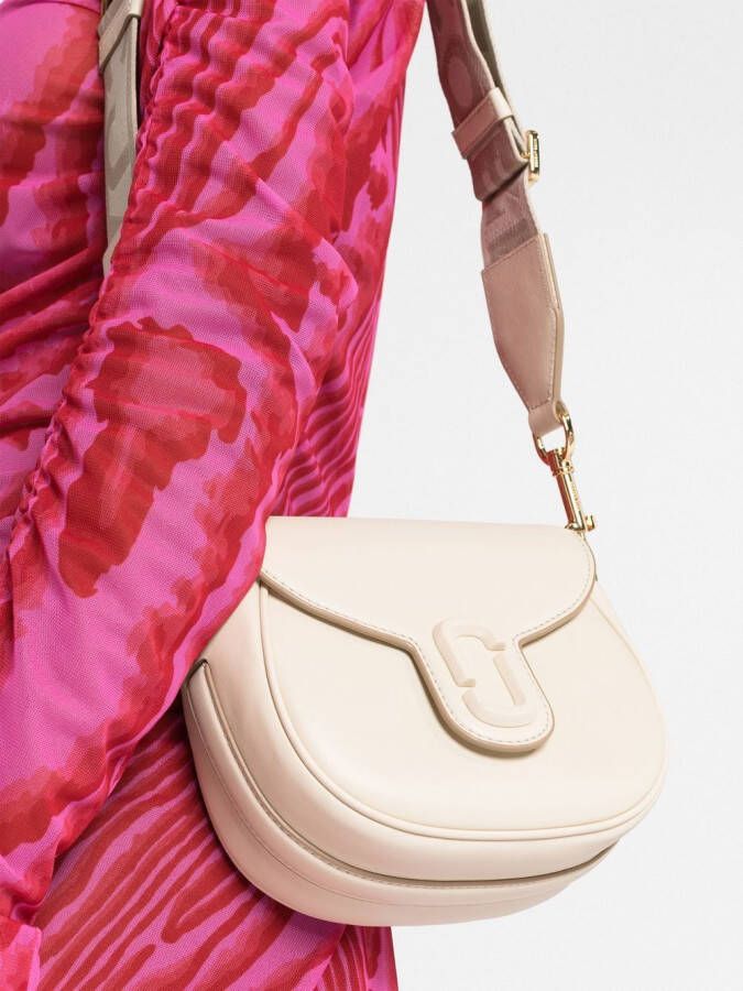 Marc Jacobs The Saddle kleine zadeltas Beige