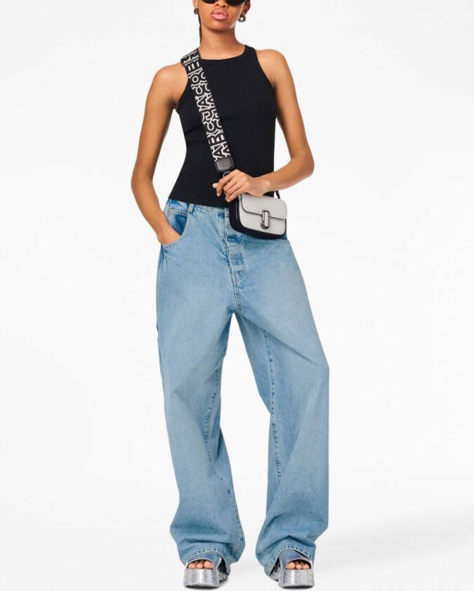 Marc Jacobs The Bi Color tweekleurige schoudertas Wit