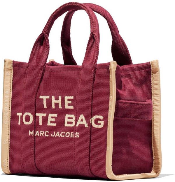 Marc Jacobs The Jacquard Tote kleine shopper Rood