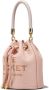 Marc Jacobs Bucket bags The Leather Bucket Bag in poeder roze - Thumbnail 7