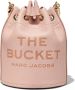 Marc Jacobs Bucket bags The Leather Bucket Bag in poeder roze - Thumbnail 8
