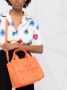 Marc Jacobs Totes The Leather Mini Tote Bag in orange - Thumbnail 7