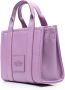 Marc Jacobs The Leather Tote kleine shopper Paars - Thumbnail 6