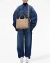 Marc Jacobs The Leather Tote leren shopper Bruin - Thumbnail 3