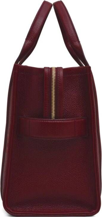 Marc Jacobs The Leather Tote leren shopper Rood