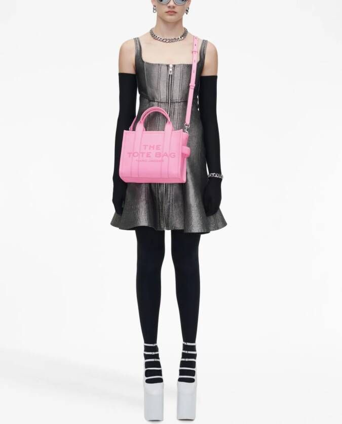 Marc Jacobs The Leather Tote shopper Roze