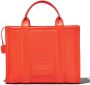 Marc Jacobs Middelgrote leren tote tas met logo detail Orange Dames - Thumbnail 4