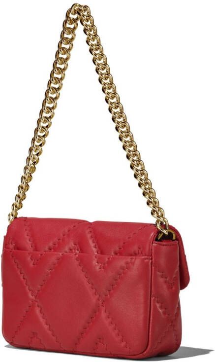 Marc Jacobs The Quilted Leather schoudertas Rood