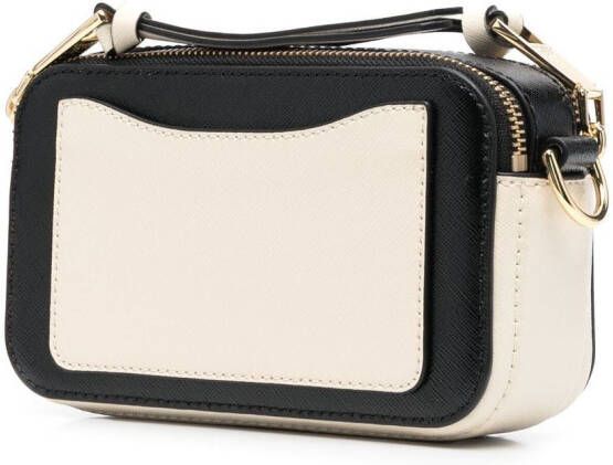 Marc Jacobs The Snapshot leren cameratas Wit