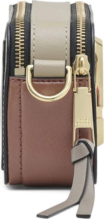 Marc Jacobs The Snapshot leren cameratas Grijs