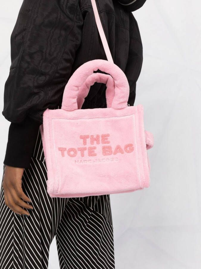 Marc Jacobs The Terry Tote kleine shopper Roze
