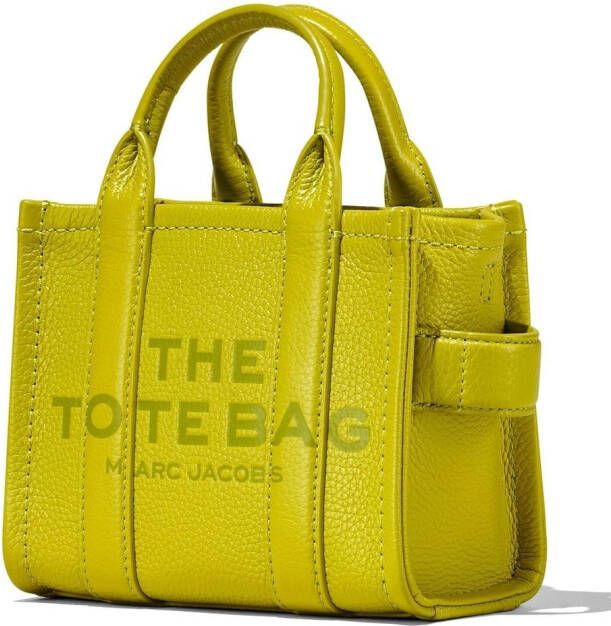 Marc Jacobs The Leather crossbody shopper Groen