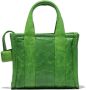 Marc Jacobs The Shiny Crinkle crossbody shopper Groen - Thumbnail 4