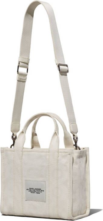 Marc Jacobs The Monogram Tote kleine shopper Wit
