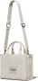 Marc Jacobs The Monogram Tote kleine shopper Wit - Thumbnail 4