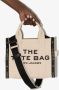 Marc Jacobs De Jacquard Small Traveler Tote Bag in zandkleur Beige Dames - Thumbnail 15