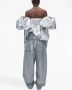 Marc Jacobs Metallic top Zilver - Thumbnail 4