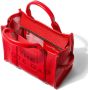 Marc Jacobs The Leather Tote kleine shopper Rood - Thumbnail 11