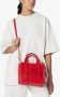 Marc Jacobs The Leather Tote kleine shopper Rood - Thumbnail 12