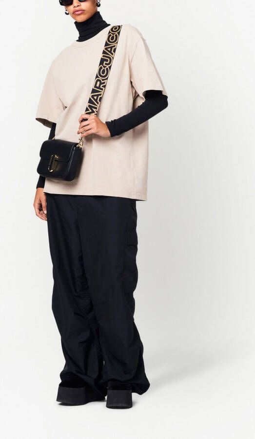 Marc Jacobs Schouderband met logo Zwart