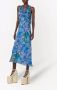 Marc Jacobs Midi-jurk met bloemenprint Blauw - Thumbnail 3