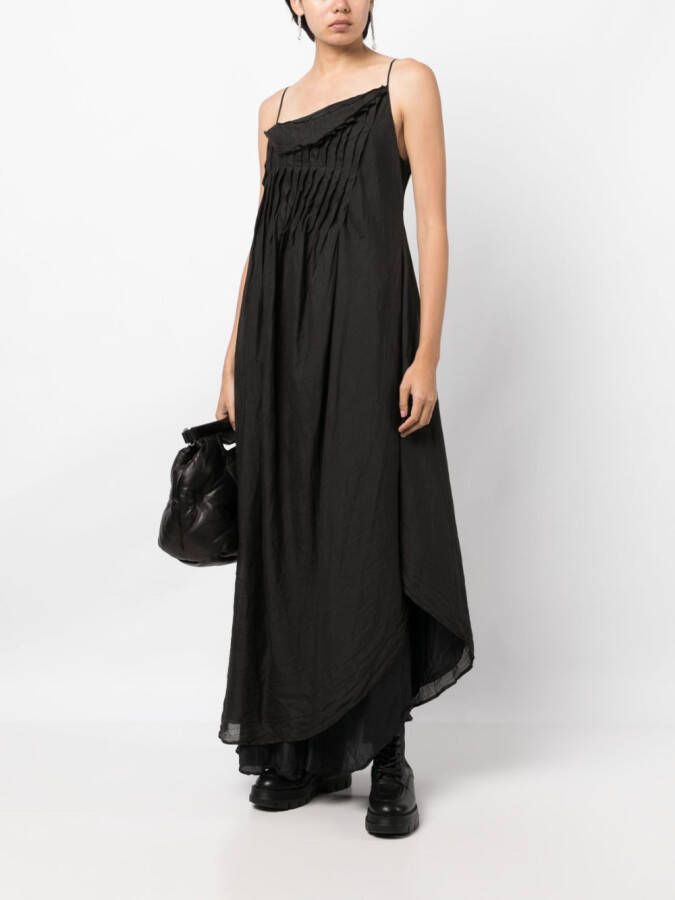 Marc Le Bihan Asymmetrische maxi-jurk Zwart