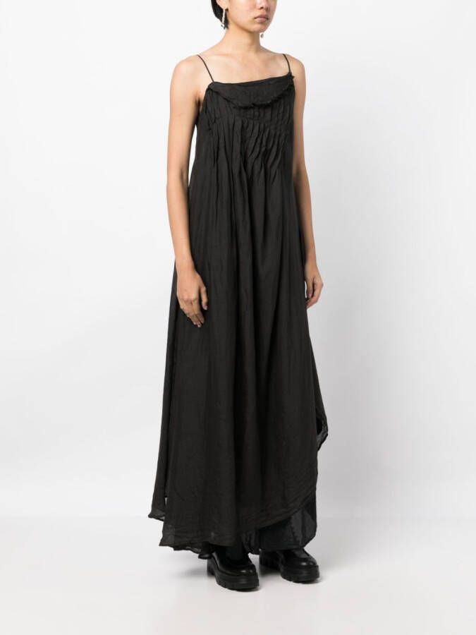 Marc Le Bihan Asymmetrische maxi-jurk Zwart