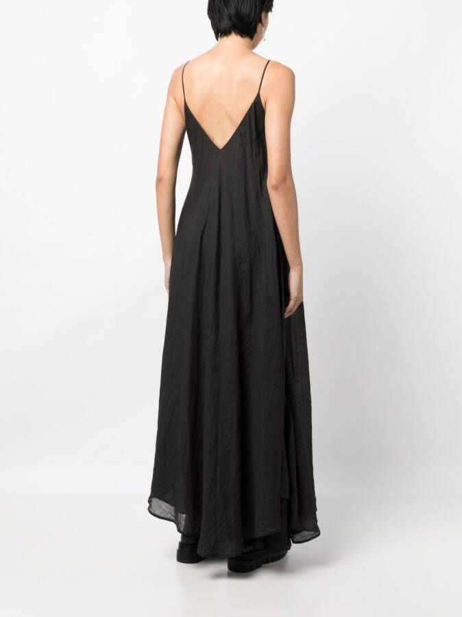 Marc Le Bihan Asymmetrische maxi-jurk Zwart