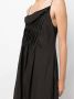 Marc Le Bihan Asymmetrische maxi-jurk Zwart - Thumbnail 5
