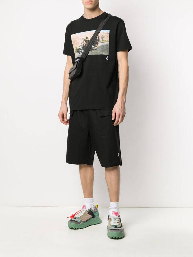 Marcelo Burlon County of Milan Bermuda shorts Zwart