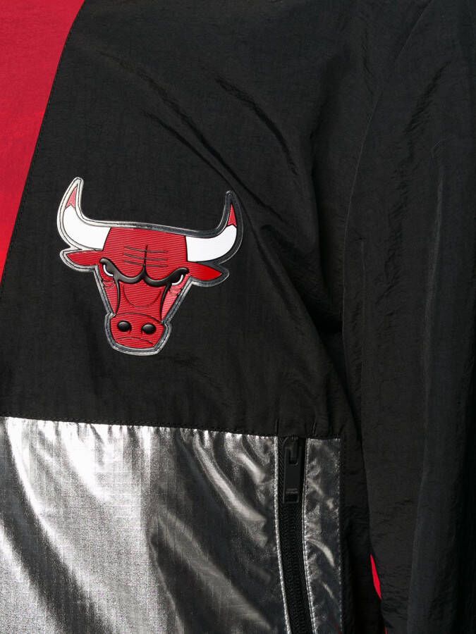 Marcelo Burlon County of Milan Chicago Bulls windbreaker jas Zwart