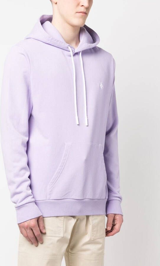 Marcelo Burlon County of Milan Hoodie met logo Paars
