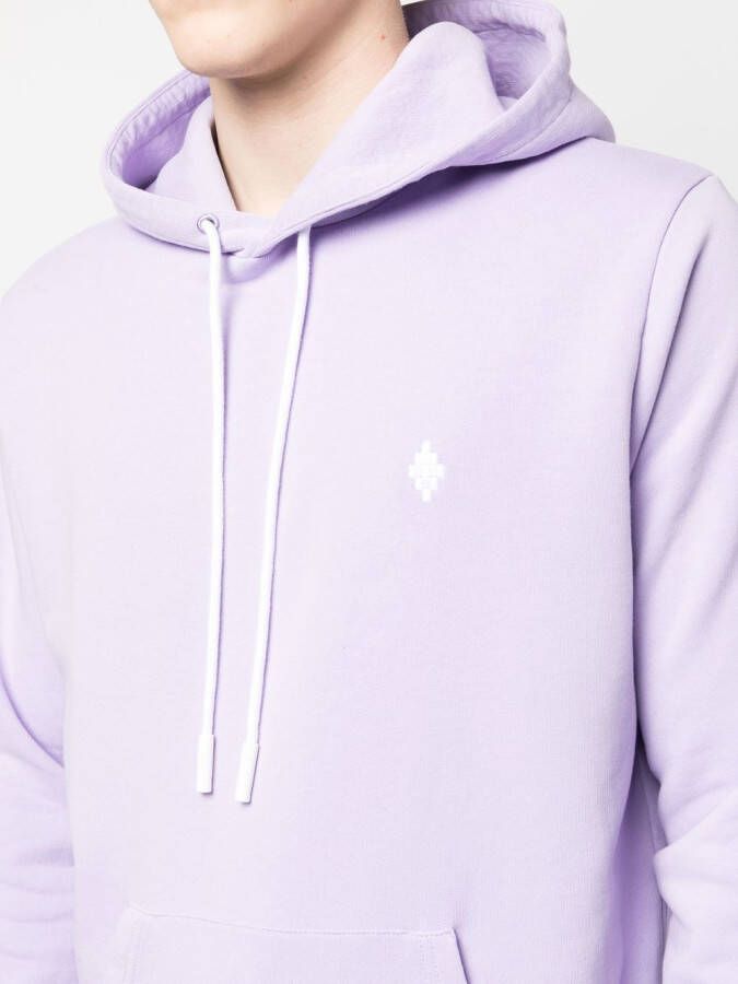 Marcelo Burlon County of Milan Hoodie met logo Paars