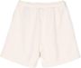 Marcelo Burlon County of Milan Shorts met elastische taille Beige - Thumbnail 2