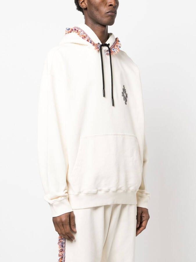 Marcelo Burlon County of Milan Jersey hoodie Beige