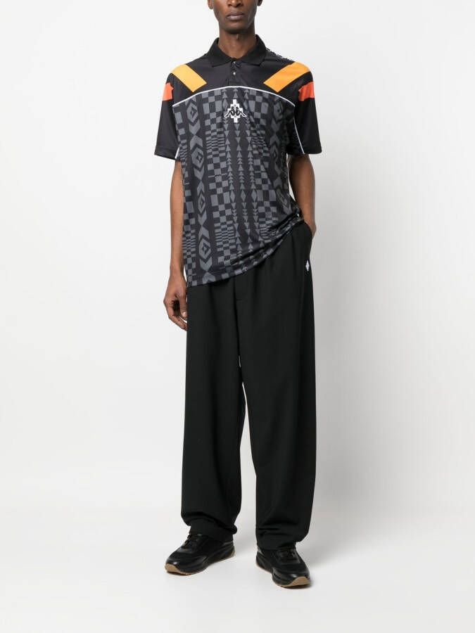 Marcelo Burlon County of Milan Geplooide broek Zwart