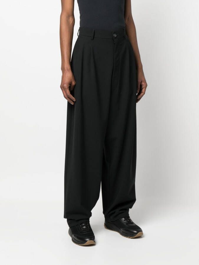 Marcelo Burlon County of Milan Geplooide broek Zwart