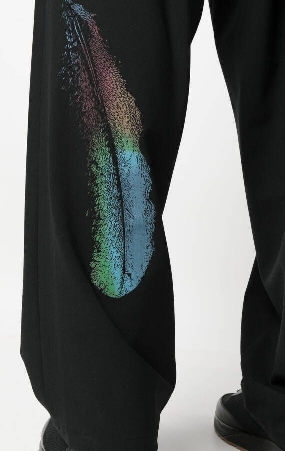 Marcelo Burlon County of Milan Geplooide broek Zwart