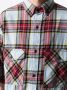Marcelo Burlon County of Milan Geruit overhemd Rood - Thumbnail 5