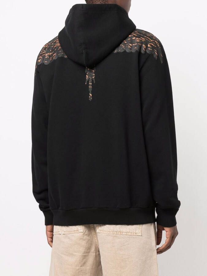 Marcelo Burlon County of Milan Hoodie met camouflage print Zwart