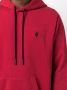 Marcelo Burlon County of Milan Hoodie met geborduurd logo Rood - Thumbnail 5