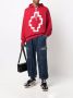 Marcelo Burlon County of Milan Hoodie met patroon Rood - Thumbnail 2
