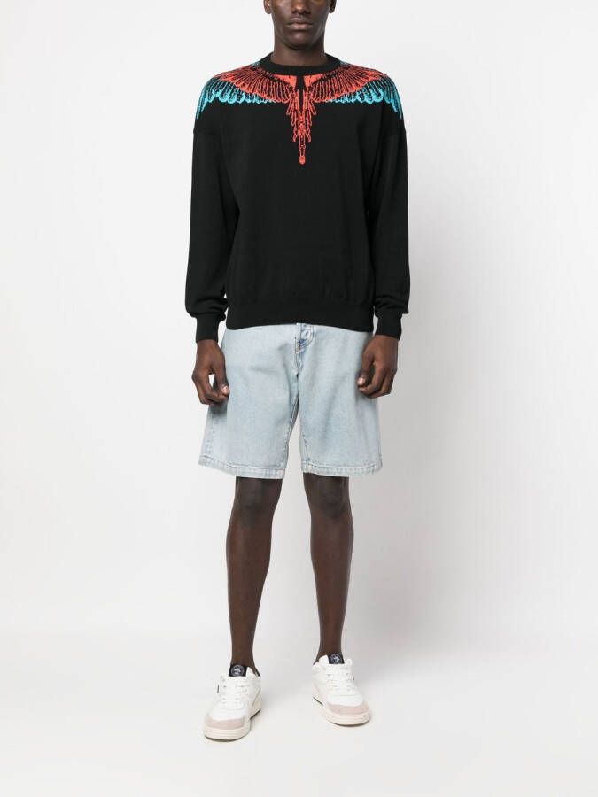 Marcelo Burlon County of Milan T-shirt met grafische print Zwart