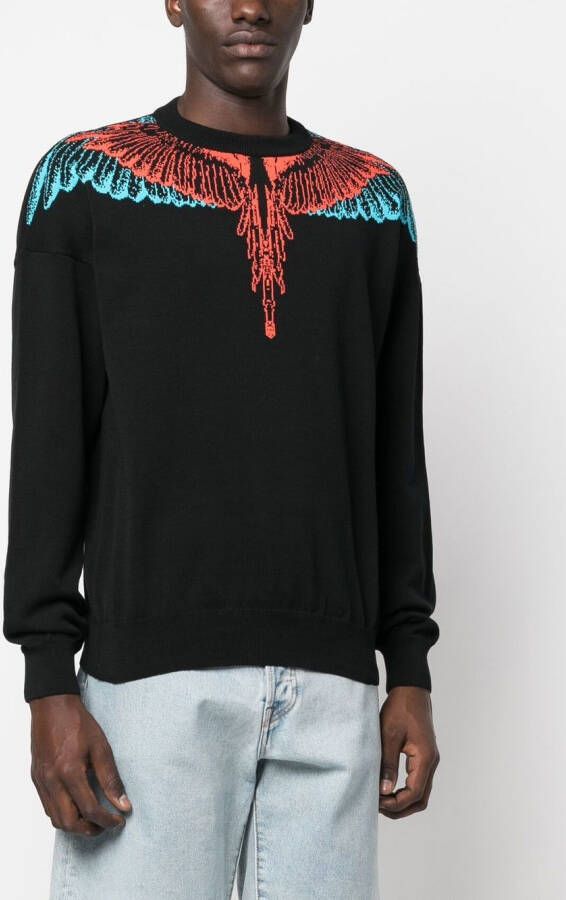 Marcelo Burlon County of Milan T-shirt met grafische print Zwart
