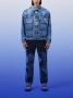 Marcelo Burlon County of Milan Jeans met logoprint Blauw - Thumbnail 3